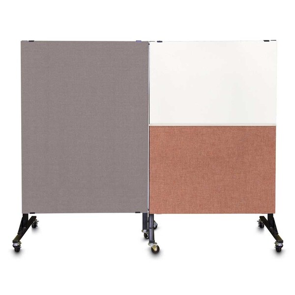 Sliding Door Indoor Enclosed Corkboard, 4